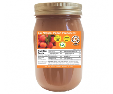 No Sugar Added Peach Preserves